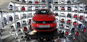 VW Wolfsburg Autotürme