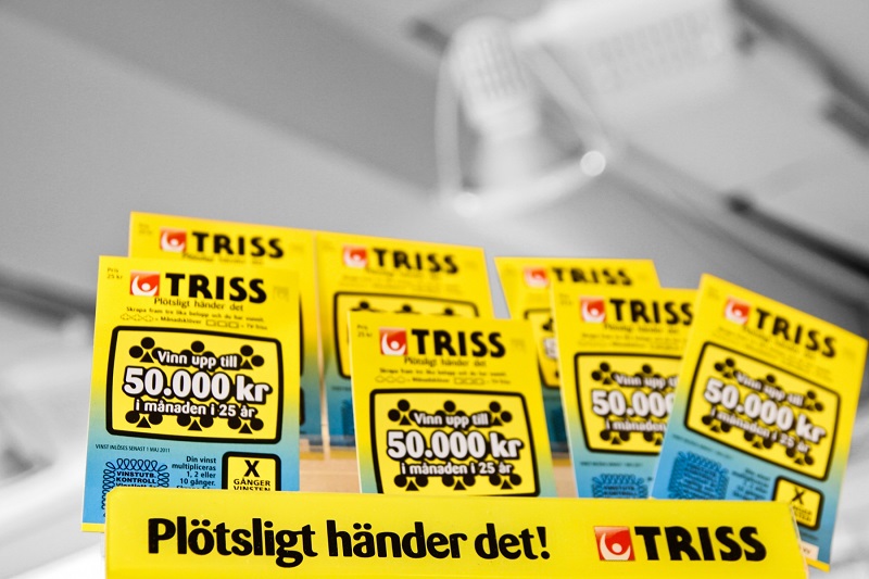 Triss lottery in Sweden